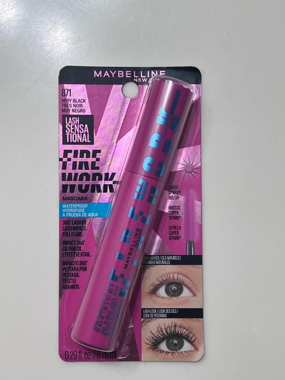 Maybelline Lash Sensational Firework Mascara - Very Black